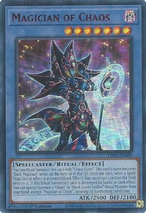 Magician of Chaos (Red) [LDS3-EN089] Ultra Rare - Trinity Hobby
