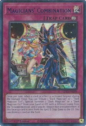 Magicians' Combination (Blue) [LDS3-EN099] Ultra Rare - Trinity Hobby