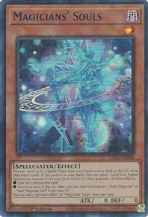Magicians' Souls (Blue) [LDS3-EN088] Ultra Rare - Trinity Hobby