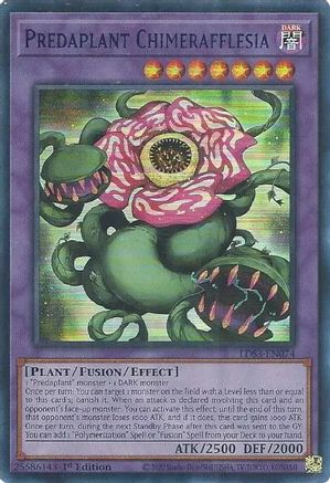 Predaplant Chimerafflesia (Blue) [LDS3-EN074] Ultra Rare - Trinity Hobby