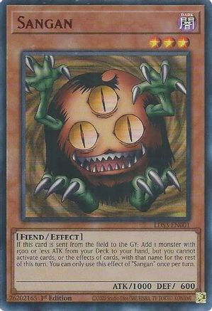 Sangan (Red) [LDS3-EN001] Ultra Rare - Trinity Hobby