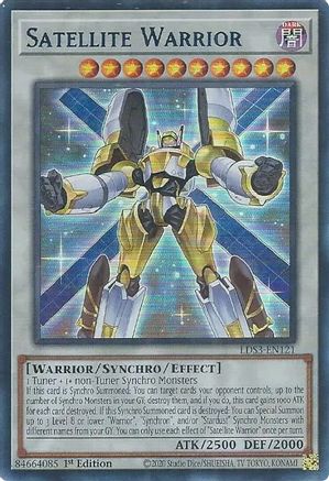 Satellite Warrior (Blue) [LDS3-EN121] Ultra Rare - Trinity Hobby