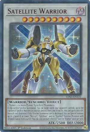Satellite Warrior (Red) [LDS3-EN121] Ultra Rare - Trinity Hobby