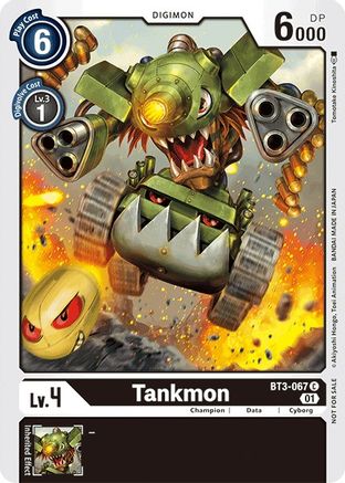 Tankmon [BT3-067] (Tamer Party Vol. 4) [Release Special Booster Promos] - Trinity Hobby