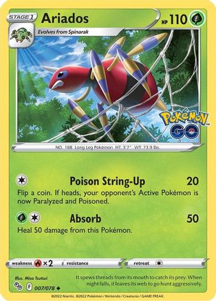 Ariados (007/078) [Pokémon GO] - Trinity Hobby