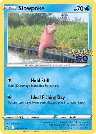 Slowpoke (019/078) [Pokémon GO] - Trinity Hobby