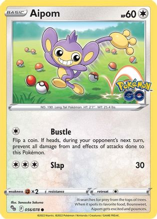 Aipom (056/078) [Pokémon GO] - Trinity Hobby
