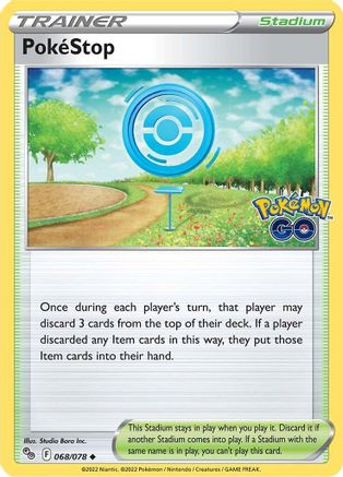 PokeStop (068/078) [Pokémon GO] - Trinity Hobby