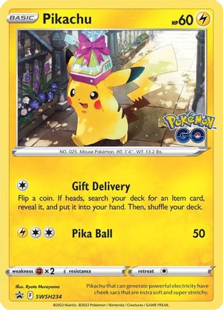 Pikachu (SWSH234) [Sword & Shield: Black Star Promos] - Trinity Hobby