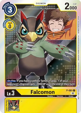 Falcomon [P-081] (Digimon Survive Anime Expo 2022) [Promotional Cards] - Trinity Hobby