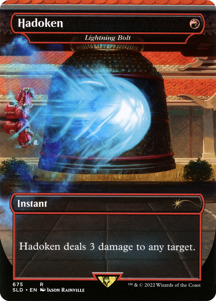 Lightning Bolt - Hadoken [Secret Lair Drop Series] - Trinity Hobby