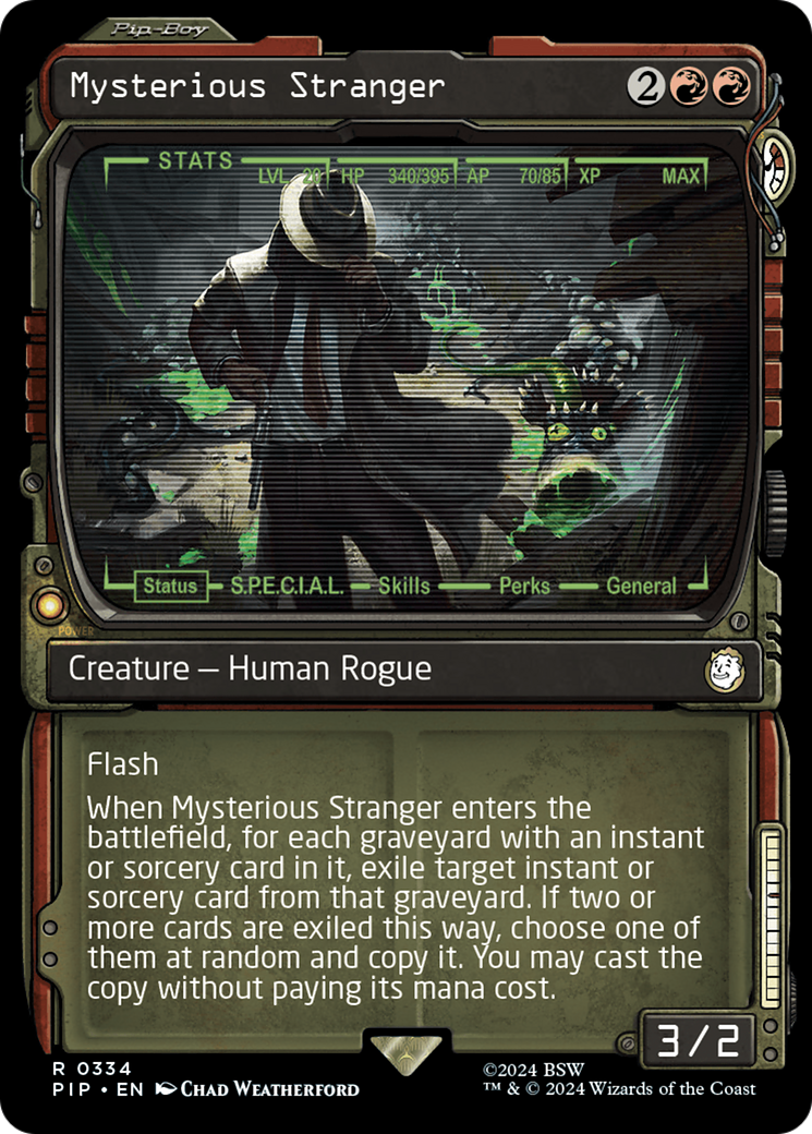 Mysterious Stranger (Showcase) [Fallout] - Trinity Hobby