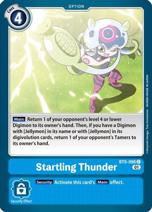 Startling Thunder [BT9-096] [X Record] - Trinity Hobby