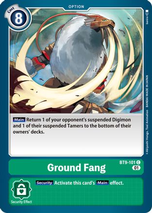 Ground Fang [BT9-101] [X Record] - Trinity Hobby