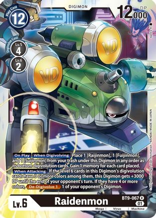 Raidenmon [BT9-067] [X Record] - Trinity Hobby