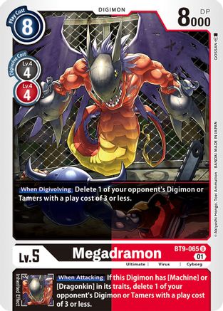 Megadramon [BT9-065] [X Record] - Trinity Hobby