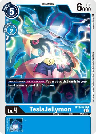 TeslaJellymon [BT9-025] [X Record] - Trinity Hobby