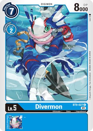 Divermon [BT9-027] [X Record] - Trinity Hobby