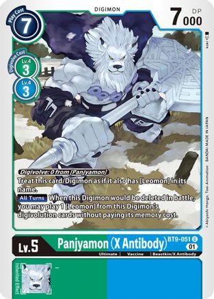 Panjyamon (X Antibody) [BT9-051] [X Record] - Trinity Hobby