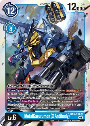 MetalGarurumon (X Antibody) [BT9-031] [X Record] - Trinity Hobby