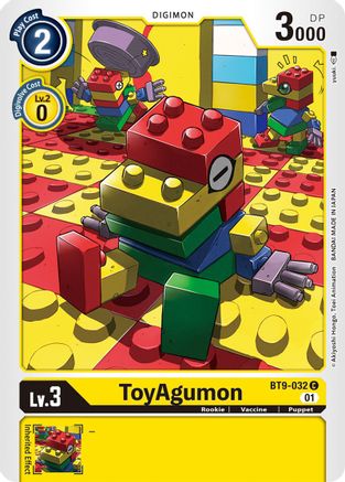ToyAgumon [BT9-032] [X Record] - Trinity Hobby