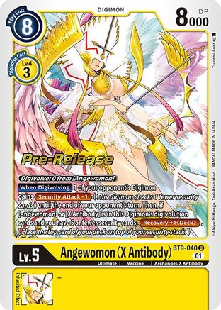 Angewomon (X Antibody) [BT9-040] [X Record Pre-Release Promos] - Trinity Hobby