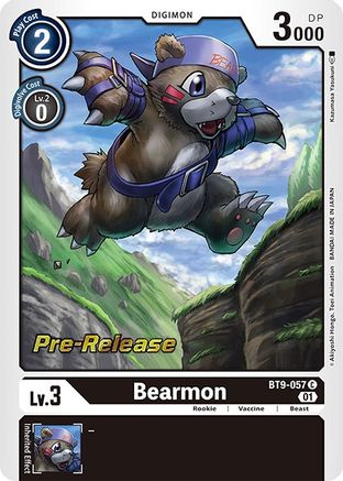 Bearmon - [X Record Pre-Release Cards]