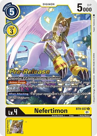 Nefertimon [BT9-037] [X Record Pre-Release Promos] - Trinity Hobby
