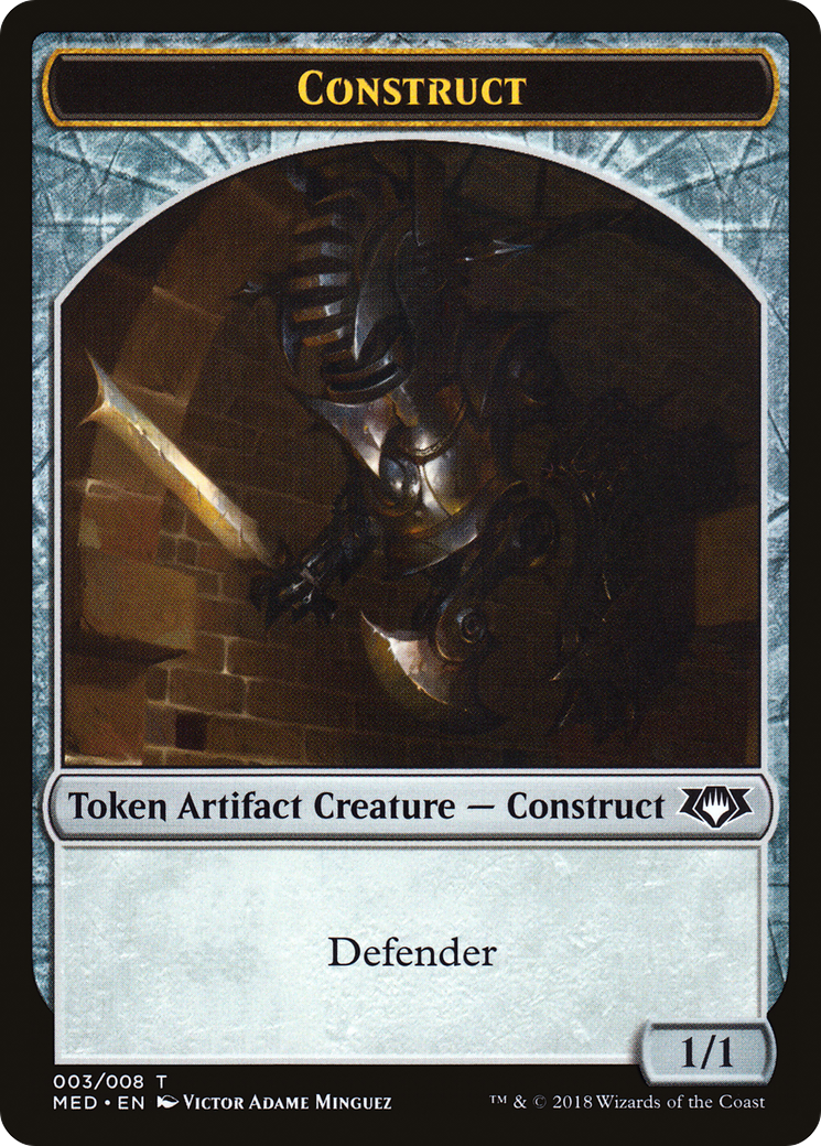 Construct Token (3) [Mythic Edition Tokens] - Trinity Hobby