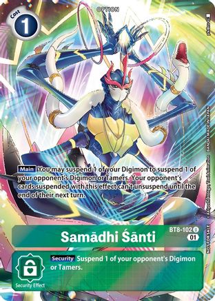 Samadhi Santi [BT8-102] (Summer 2022 Dash Pack) [New Awakening Promos] - Trinity Hobby