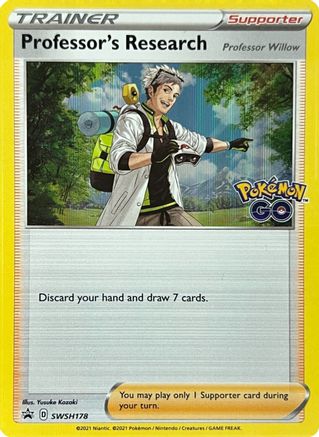 Professor's Research (SWSH178) [Sword & Shield: Black Star Promos] - Trinity Hobby