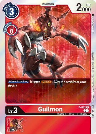 Guilmon [P-041] (Gen Con 2022) [Promotional Cards] - Trinity Hobby