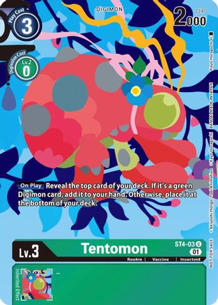 Tentomon [ST4-03] (Tamer's Card Set 2 Floral Fun) [Starter Deck: Giga Green Promos] - Trinity Hobby
