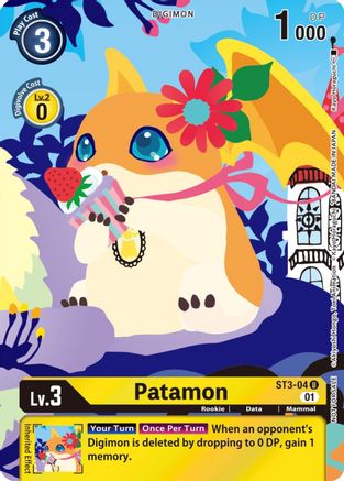 Patamon [ST3-04] (Tamer's Card Set 2 Floral Fun) [Starter Deck: Heaven's Yellow Promos] - Trinity Hobby