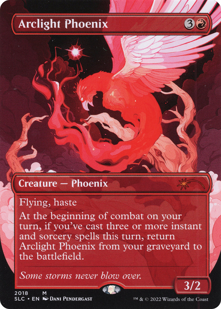 Arclight Phoenix (Borderless) [Secret Lair 30th Anniversary Countdown Kit] - Trinity Hobby