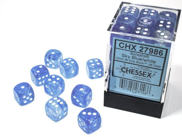 Borealis: 36D6 Sky Blue / White Luminary - Trinity Hobby