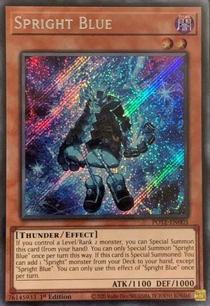 Spright Blue [POTE-EN003] Secret Rare - Trinity Hobby