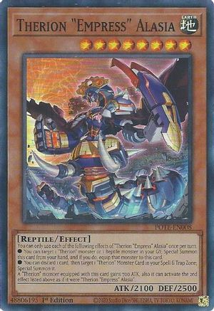 Therion Empress Alasia [POTE-EN008] Super Rare - Trinity Hobby