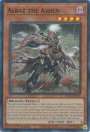Albaz the Ashen [POTE-EN011] Super Rare - Trinity Hobby