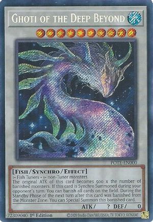 Ghoti of the Deep Beyond [POTE-EN000] Secret Rare - Trinity Hobby