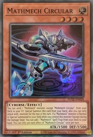 Mathmech Circular [POTE-EN028] Super Rare - Trinity Hobby