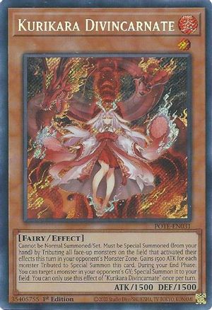 Kurikara Divincarnate [POTE-EN031] Secret Rare - Trinity Hobby