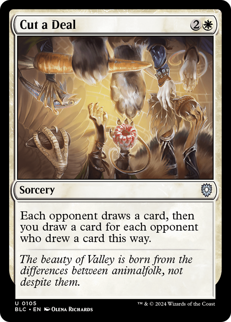 Cut a Deal [Bloomburrow Commander] - Trinity Hobby