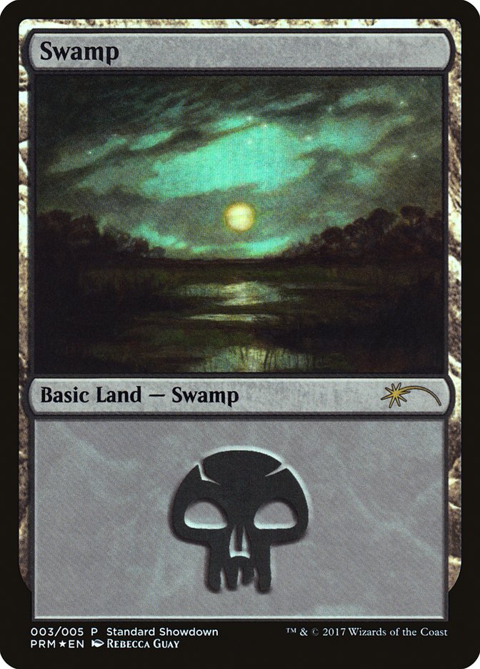 Swamp (Rebecca Guay) [Standard Showdown Promos] - Trinity Hobby