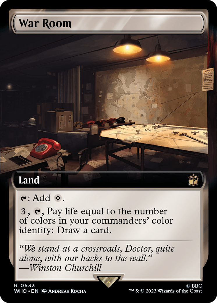 War Room (Extended Art) [Doctor Who] - Trinity Hobby