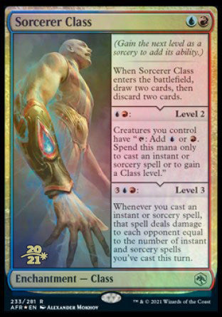 Sorcerer Class [Dungeons & Dragons: Adventures in the Forgotten Realms Prerelease Promos] - Trinity Hobby