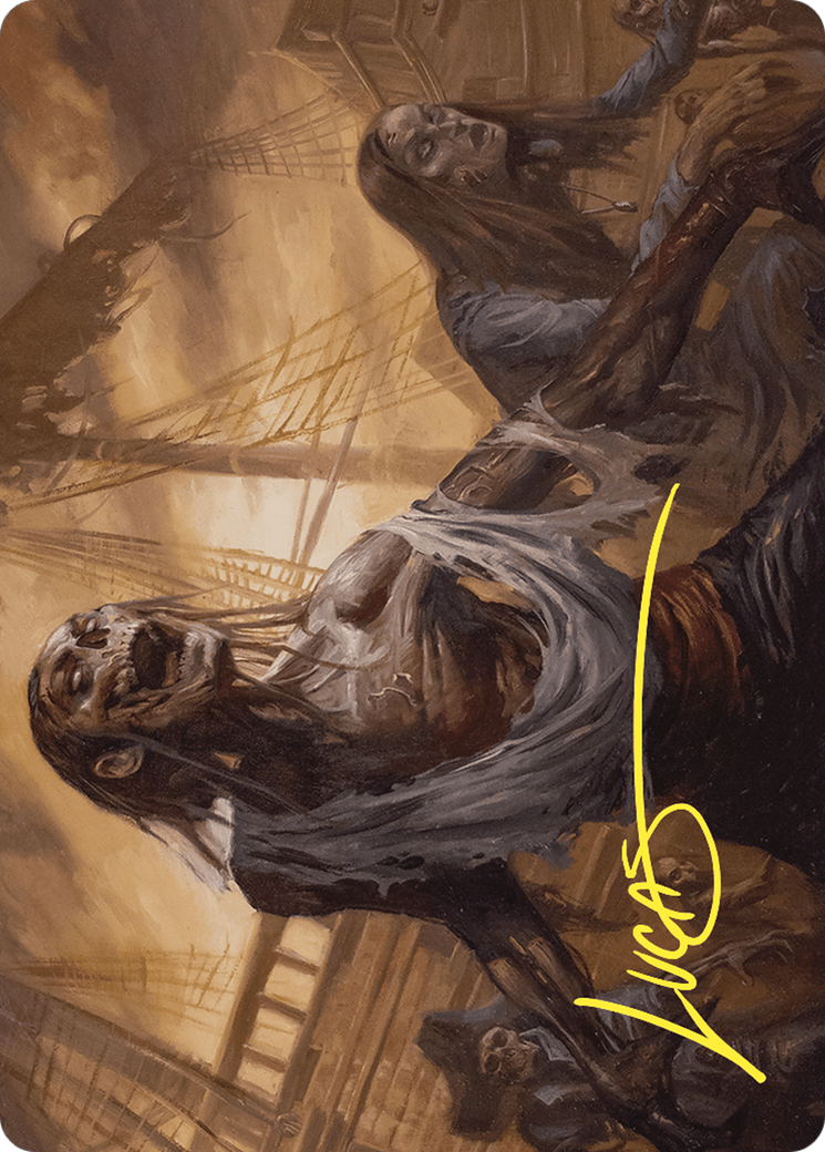 Rise from the Tides Art Card (Gold-Stamped Signature)  (ASCMM-011) - [Commander Masters Art Series] (Borderless) - Trinity Hobby