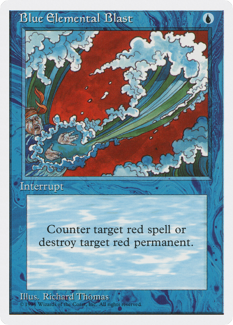 Blue Elemental Blast [Media Promos] - Trinity Hobby