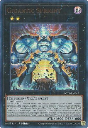 Gigantic Spright [POTE-EN047] Ultra Rare - Trinity Hobby