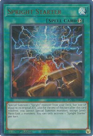 Spright Starter [POTE-EN055] Ultra Rare - Trinity Hobby